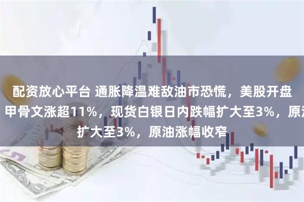 配资放心平台 通胀降温难敌油市恐慌，美股开盘涨跌互现，甲骨文涨超11%，现货白银日内跌幅扩大至3%，原油涨幅收窄
